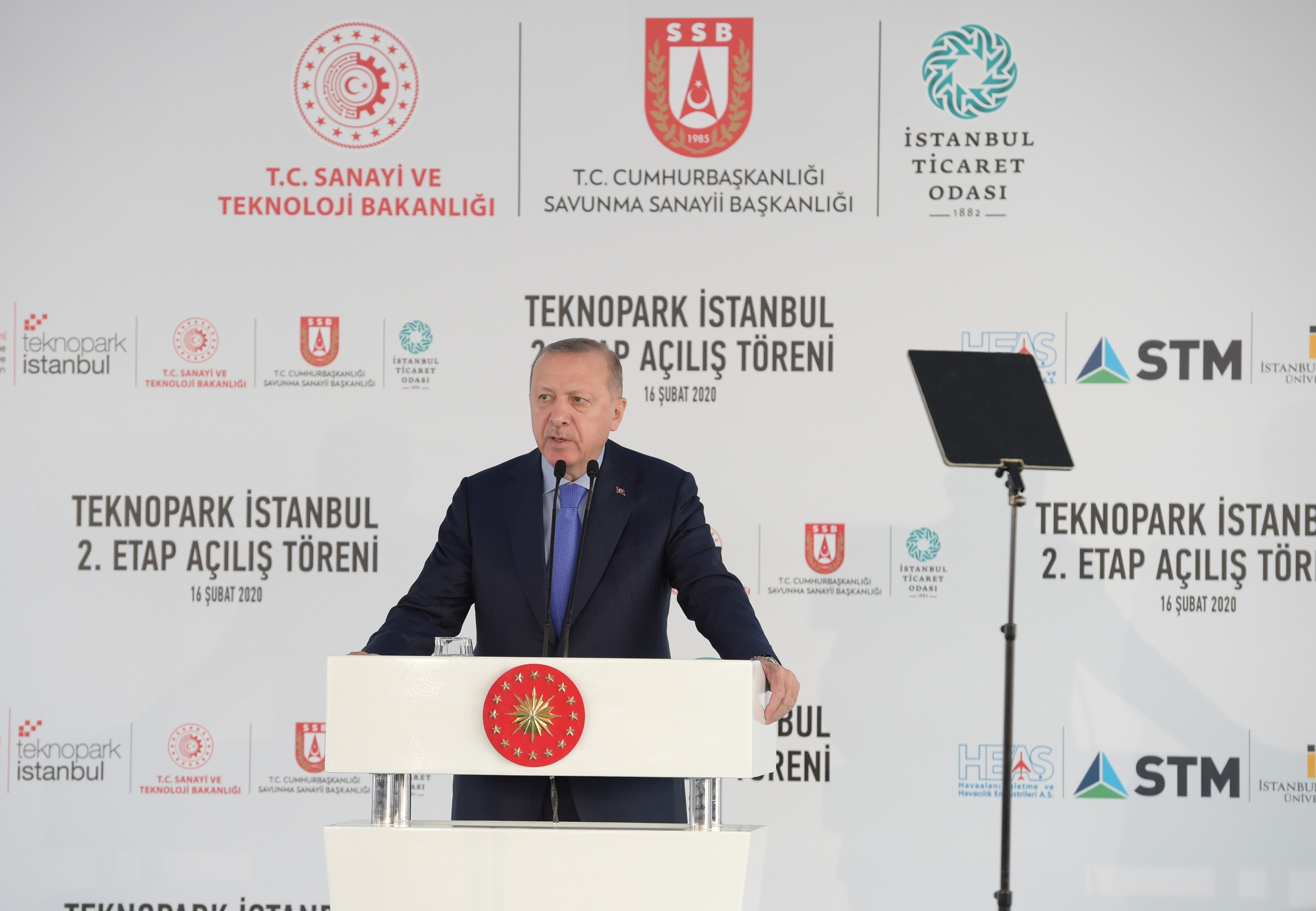 Cumhurbaşkanımız Sayın Recep Tayyip Erdoğan'ın Katılımıyla   2. Etap Binalarımızın Resmi Açılış Törenini Gerçekleştirdik